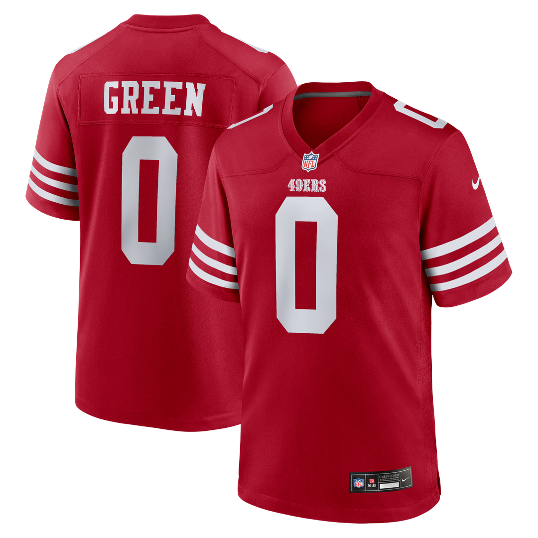 Renardo Green San Francisco 49ers Nike Game Jersey - Scarlet
