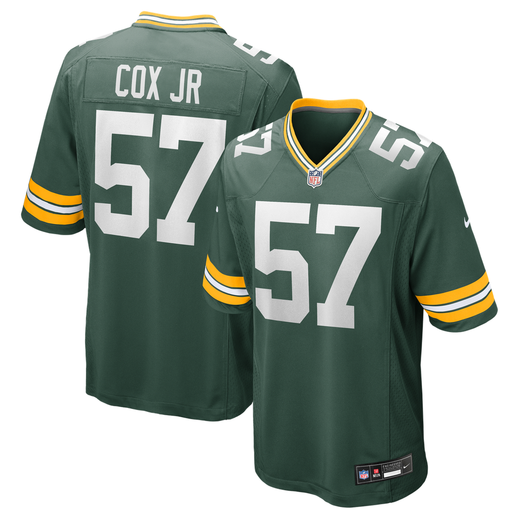 Brenton Cox Jr. Green Bay Packers Nike Game Jersey - Green