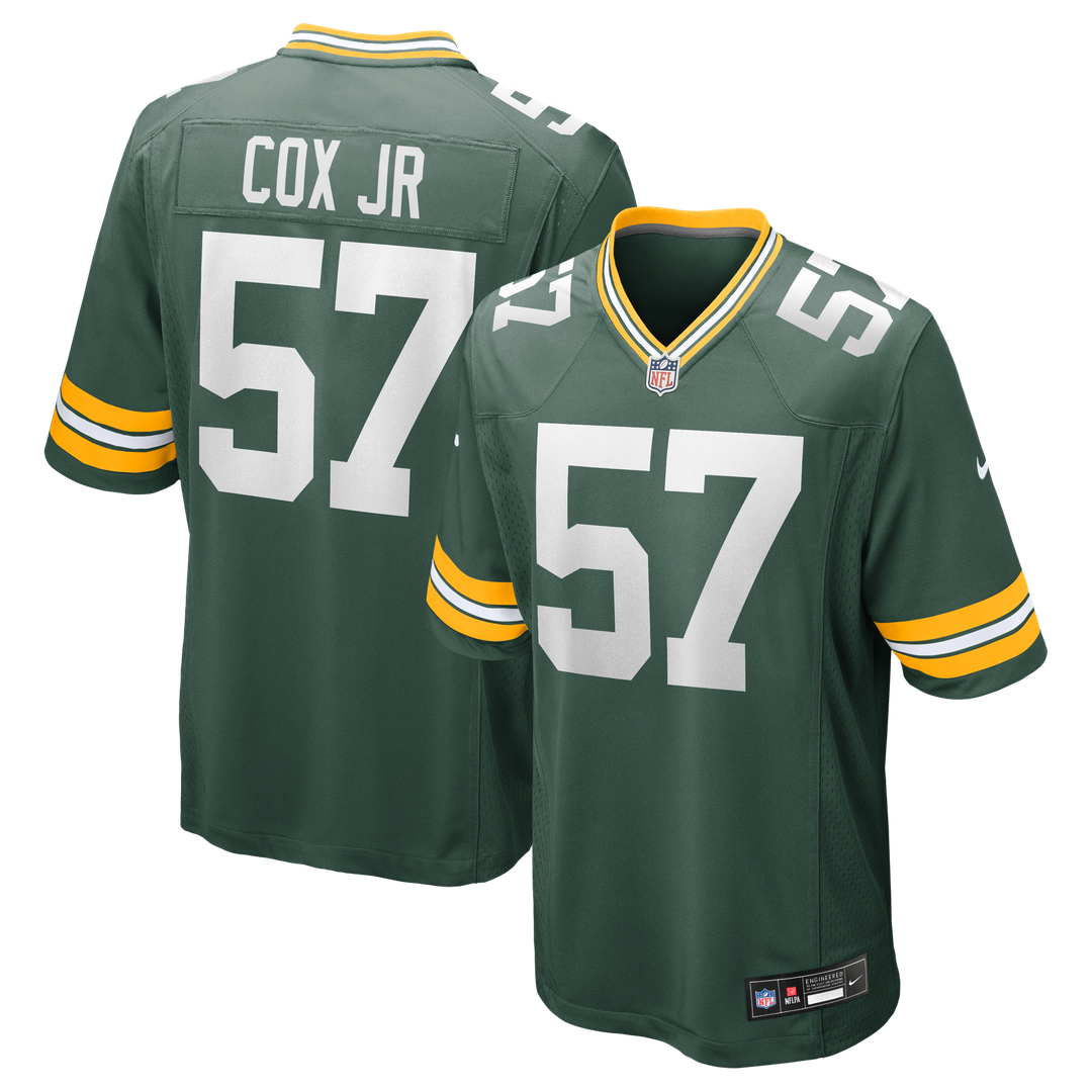 Brenton Cox Jr. Green Bay Packers Nike Game Jersey - Green