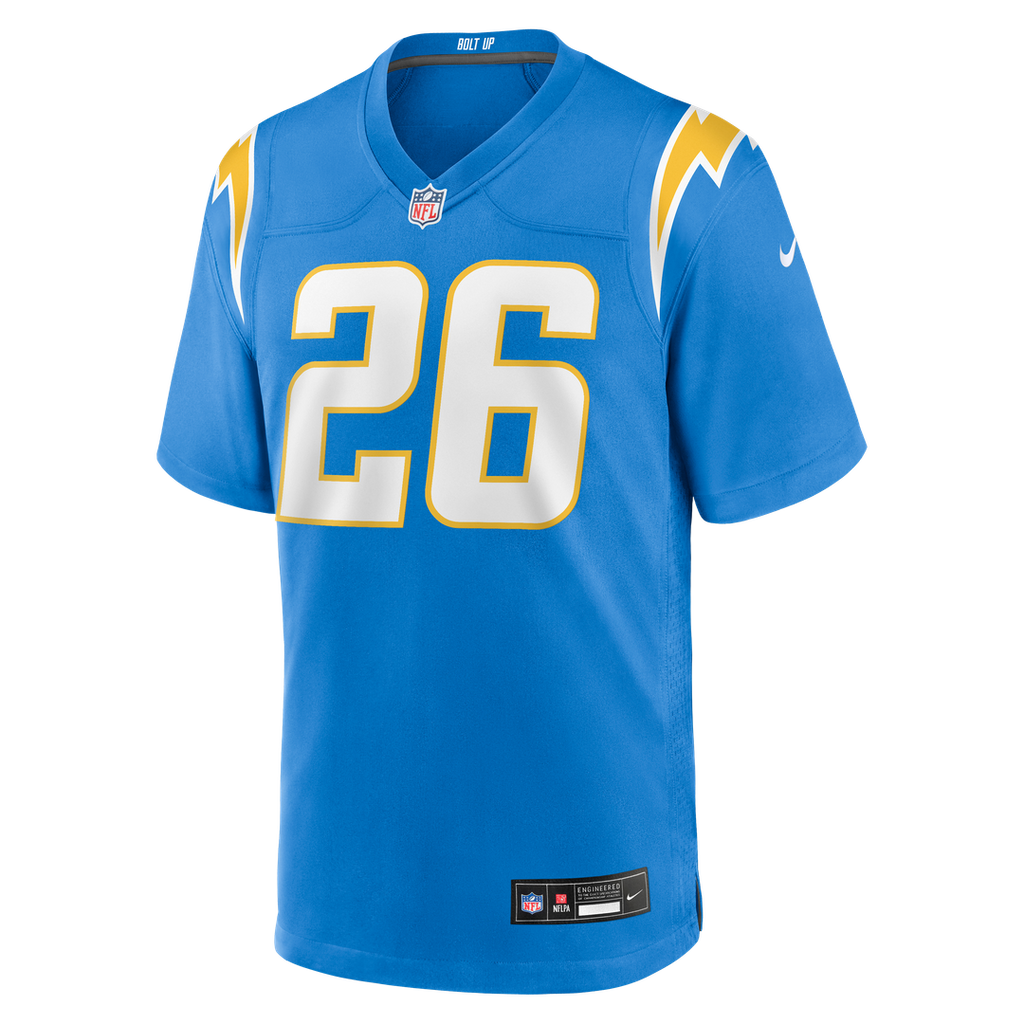 Donte Jackson Los Angeles Chargers Nike Team Game Official Jersey -  Powder Blue