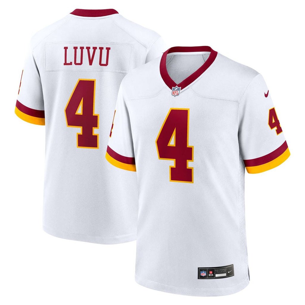 Frankie Luvu Washington Commanders Nike Game Super Bowl Era Official Jersey - White