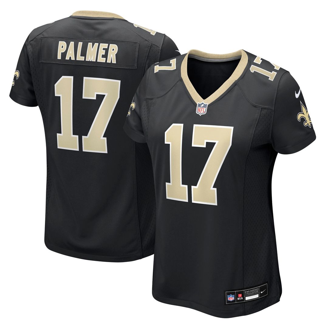 Trey Palmer New Orleans Saints Nike Women's Team Game Official Jersey -  Black