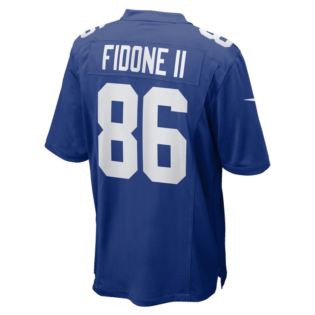 Thomas Fidone II New York Giants Nike Team Game Jersey - Royal
