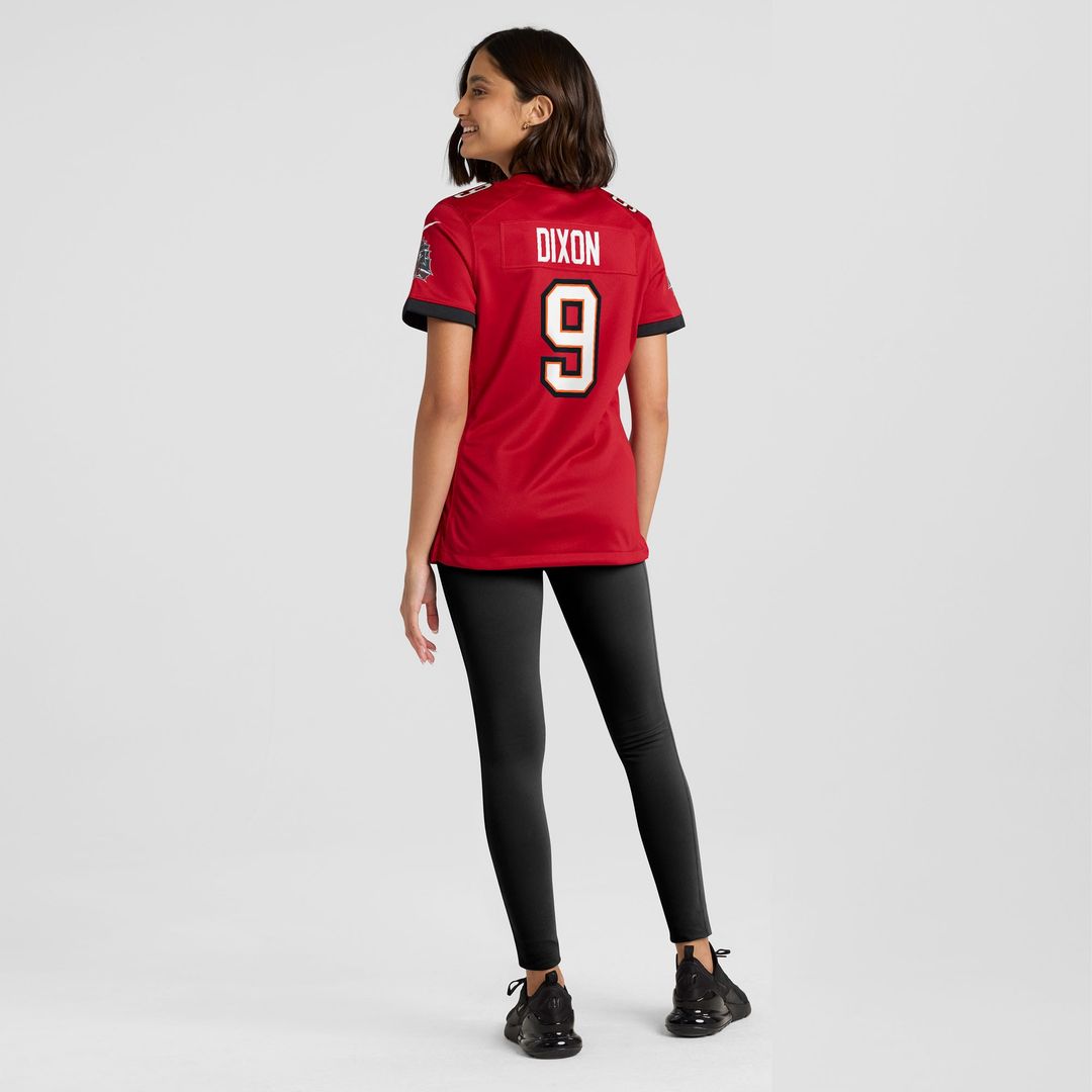 Riley Dixon Tampa Bay Buccaneers Nike Women's Team Game Official Jersey -  Red