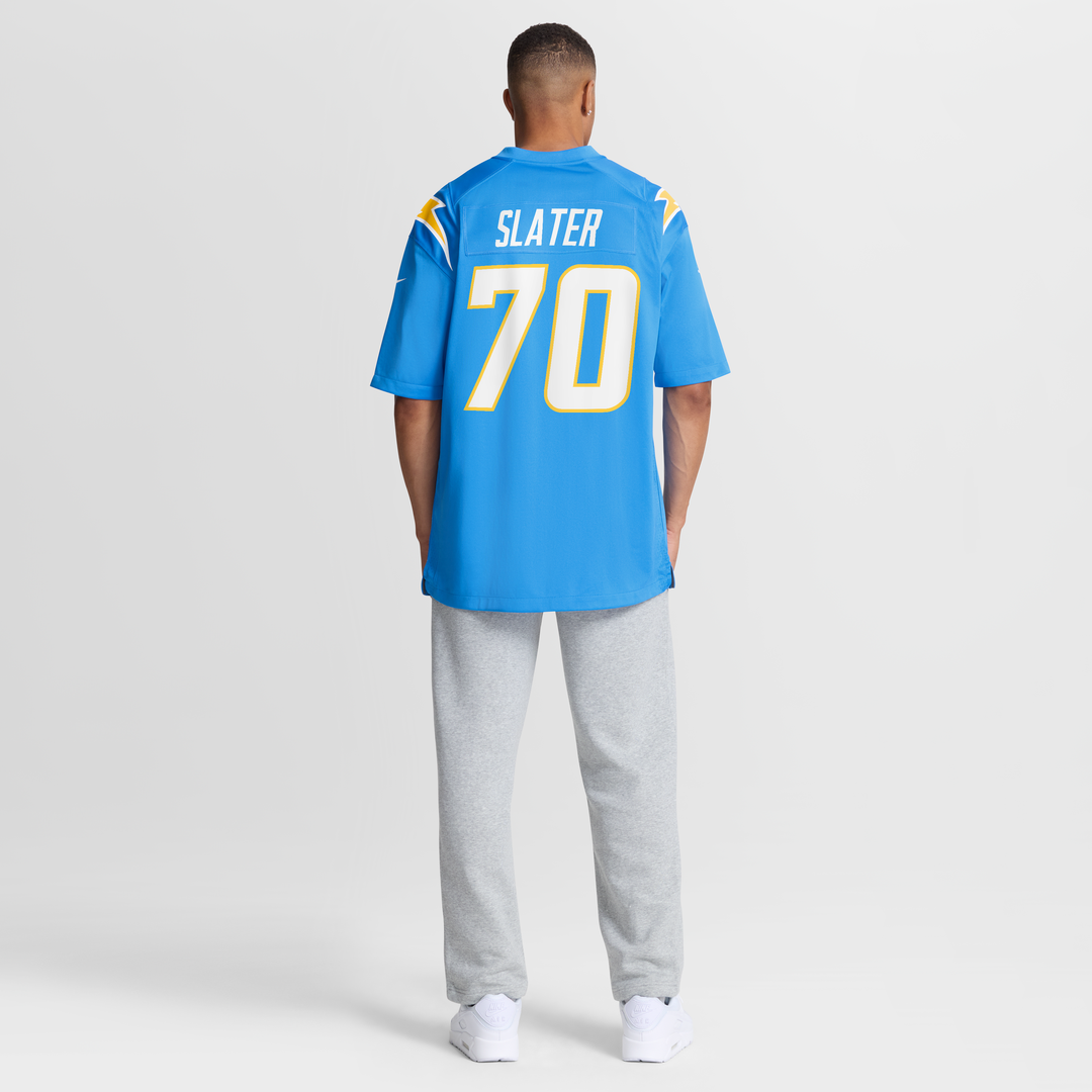 Rashawn Slater Los Angeles Chargers Nike Game Official Jersey - Powder Blue