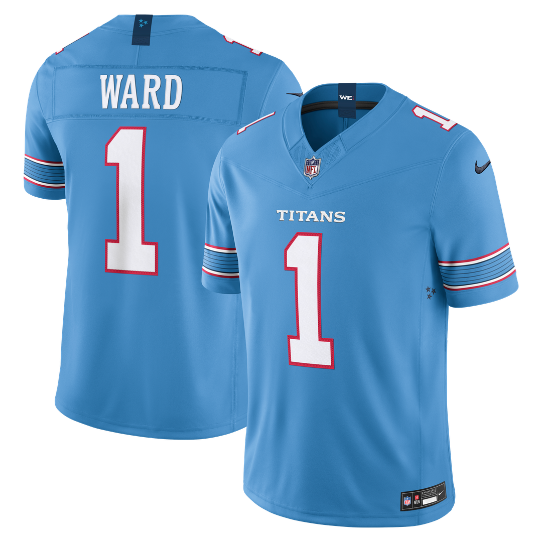 Cameron Ward Tennessee Titans Nike Vapor F.U.S.E. Stitched Limited Official Jersey - White