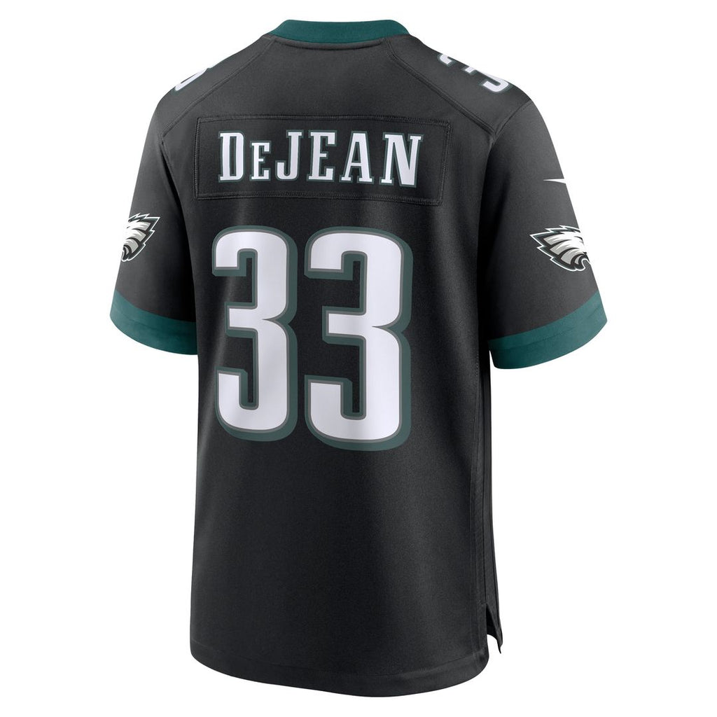 Cooper DeJean Philadelphia Eagles Nike  Alternate Player Game Official Jersey - Black