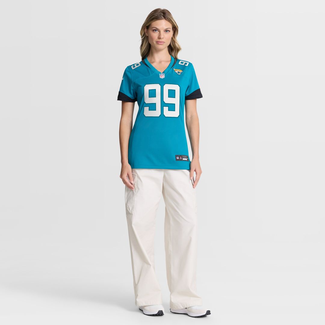 Ruke Orhorhoro Jacksonville Jaguars Nike Women's Team Game Official Jersey -  Teal