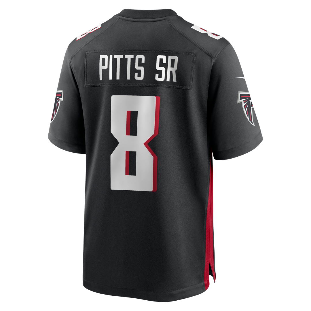 Kyle Pitts Sr. Atlanta Falcons Nike Team Game Jersey - Black
