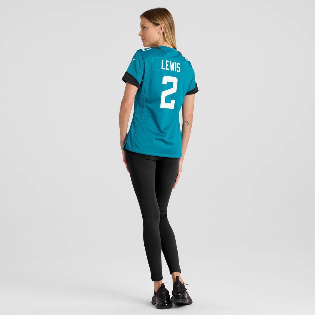 Jourdan Lewis Jacksonville Jaguars Nike Women's Team Game Official Jersey -  Teal