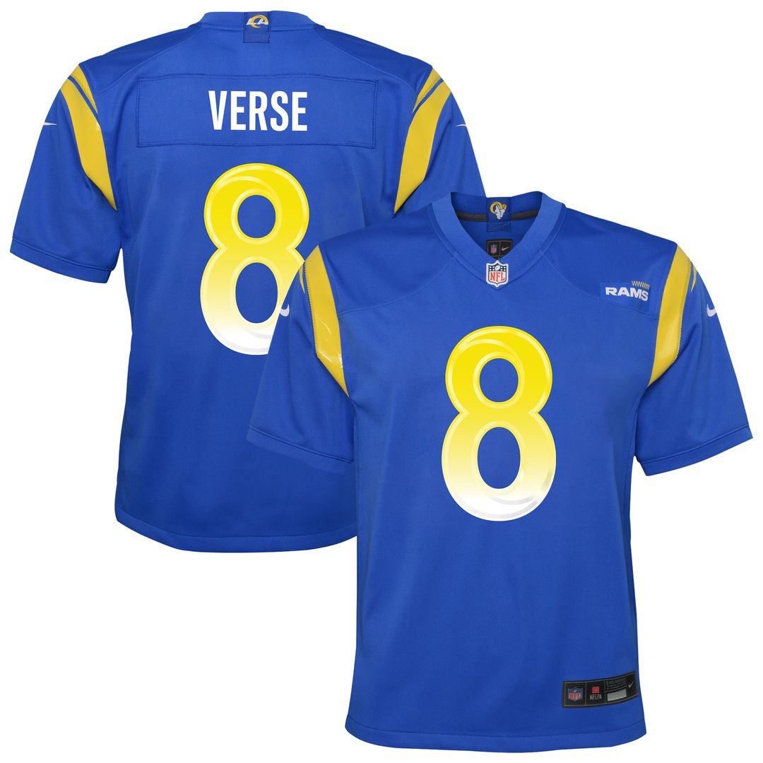 Jared Verse Los Angeles Rams Nike Youth Game Official Jersey - White