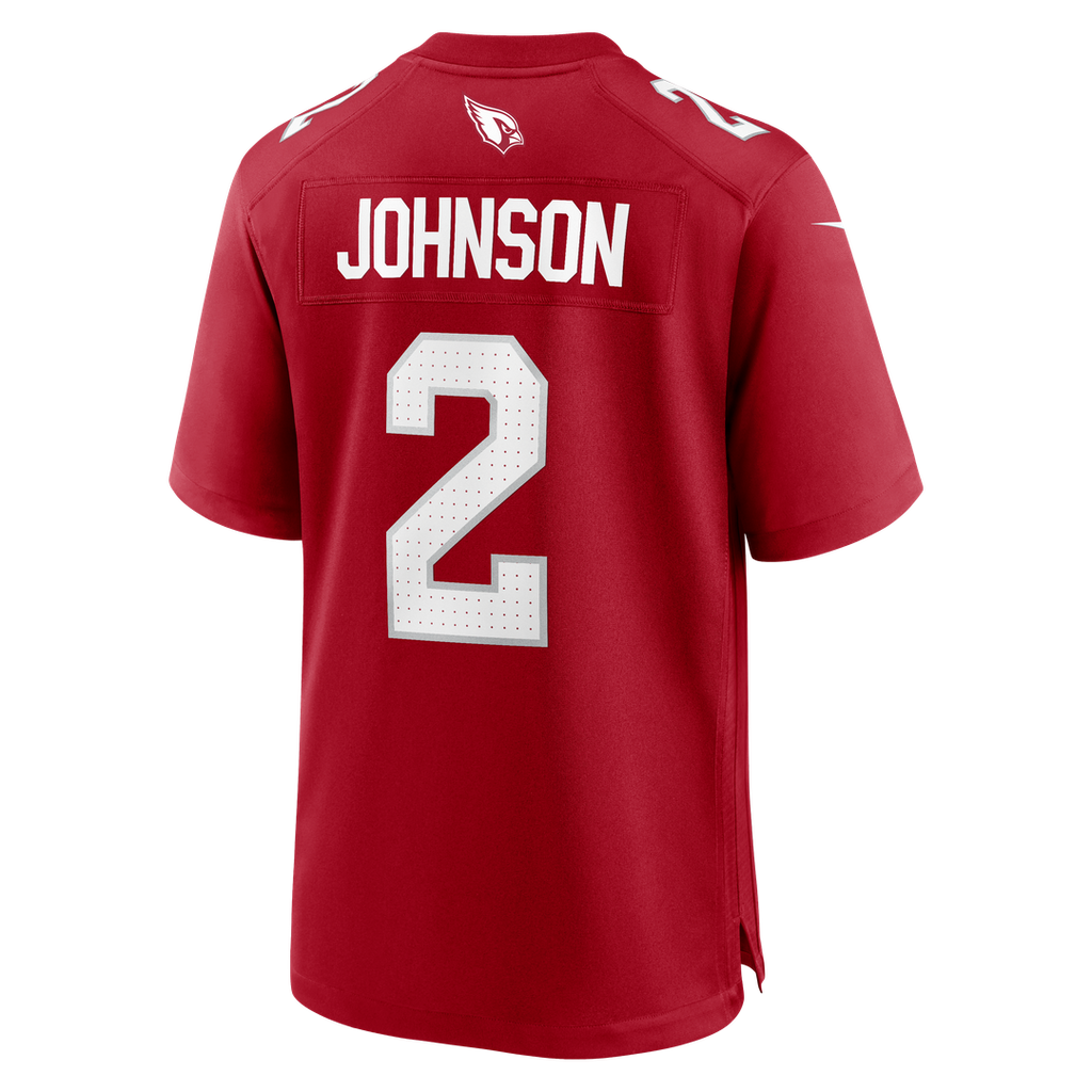 Will Johnson Arizona Cardinals Nike Team Game Official Jersey -  Cardinal