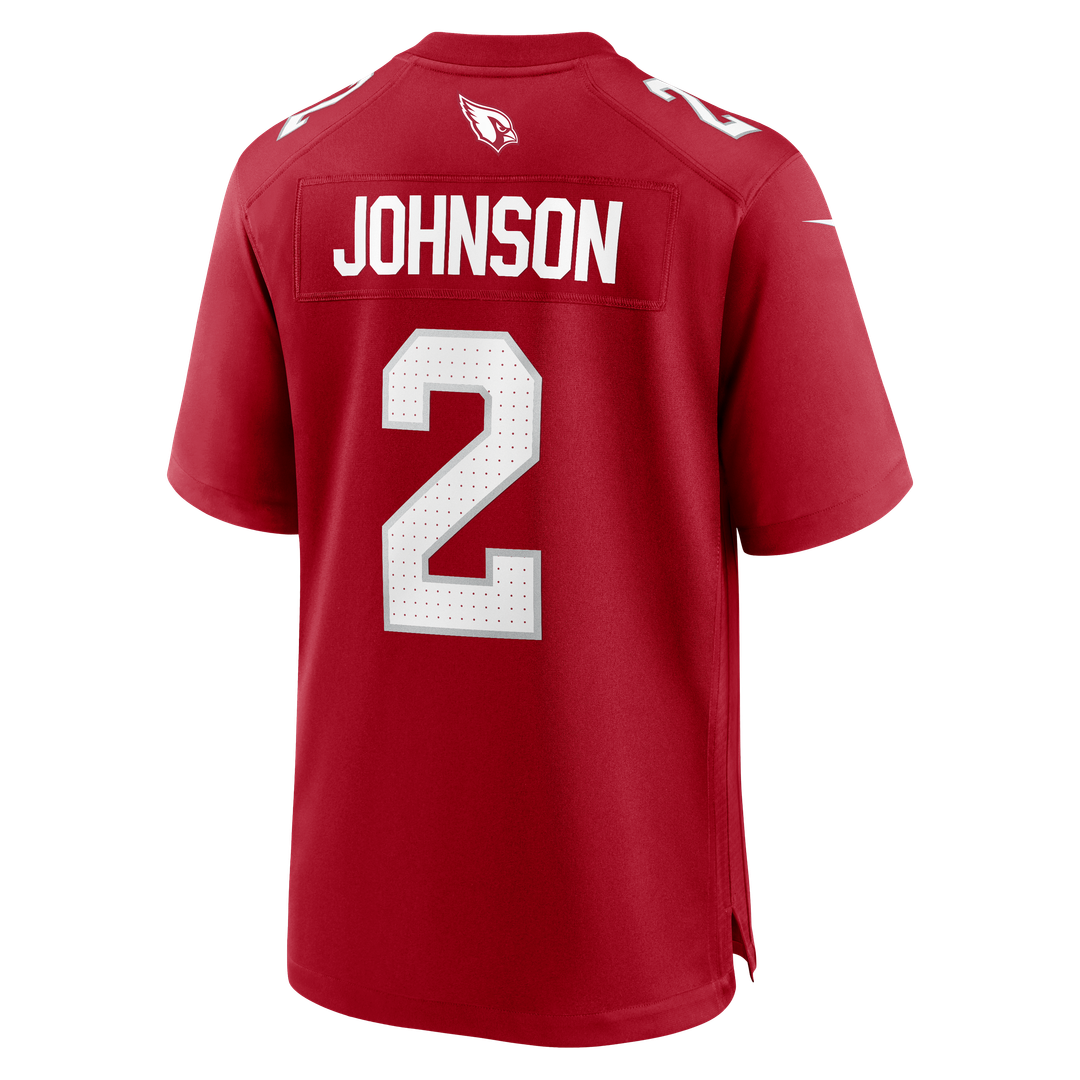 Will Johnson Arizona Cardinals Nike Team Game Official Jersey -  Cardinal