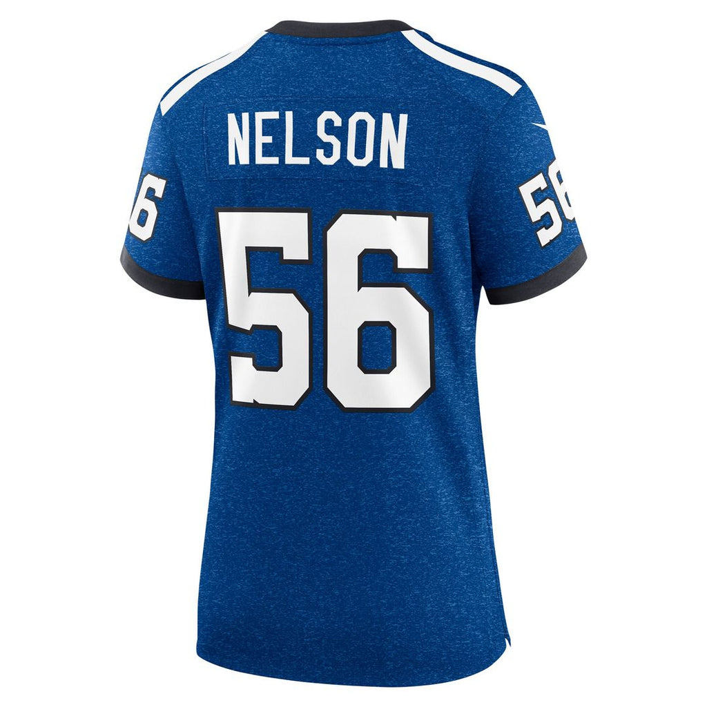 Quenton Nelson Indianapolis Colts Nike Women's Indiana Nights Alternate Game Official Jersey - Royal