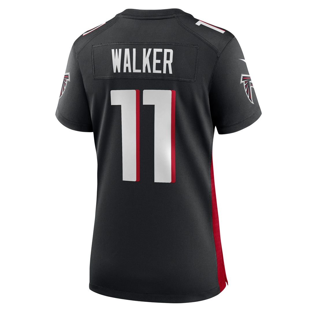 Jalon Walker Atlanta Falcons Nike Women's Team Game Official Jersey -  Black