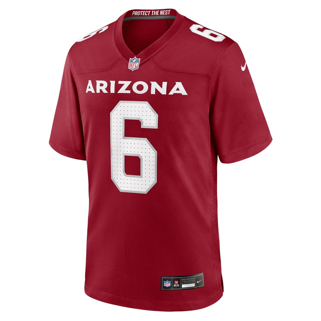 James Conner Arizona Cardinals Nike Home Game Official Jersey - Cardinal