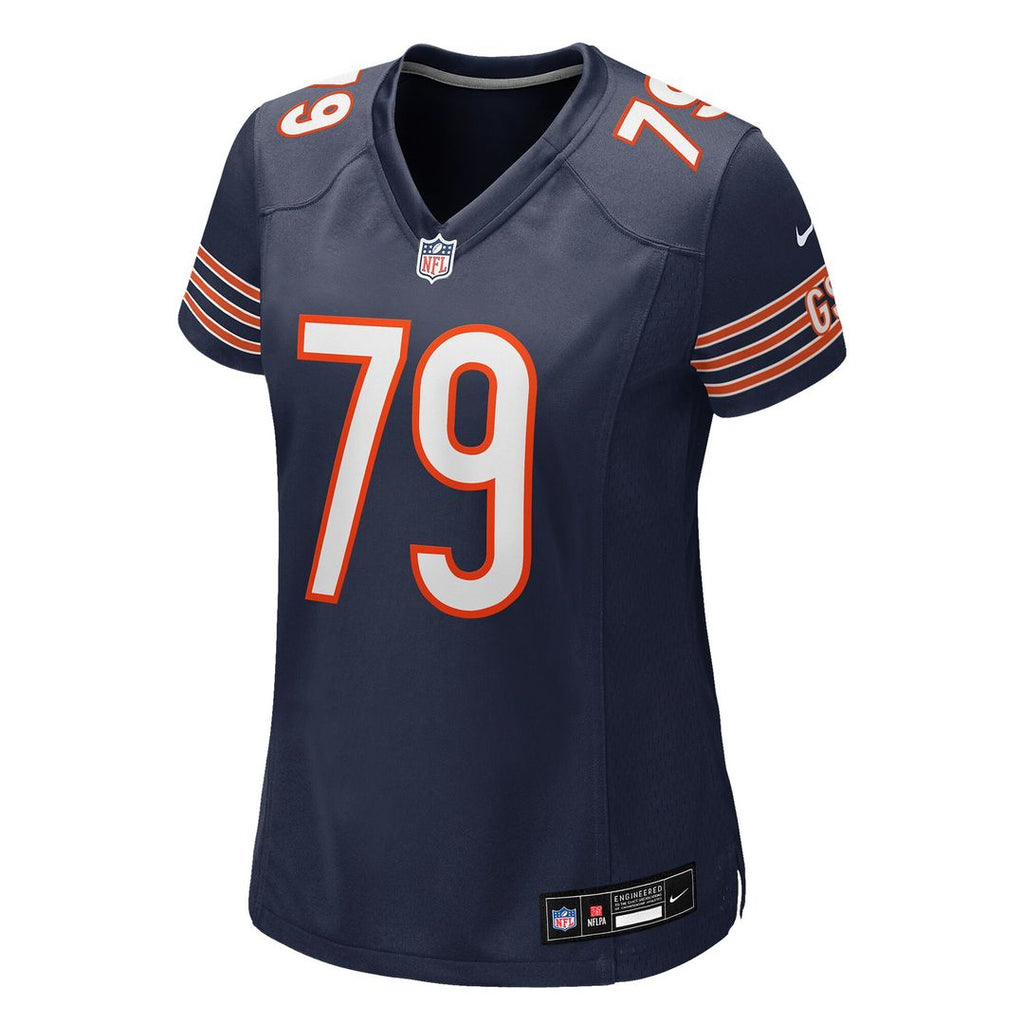 Theo Benedet Chicago Bears Nike Women's Team Game Jersey - Navy