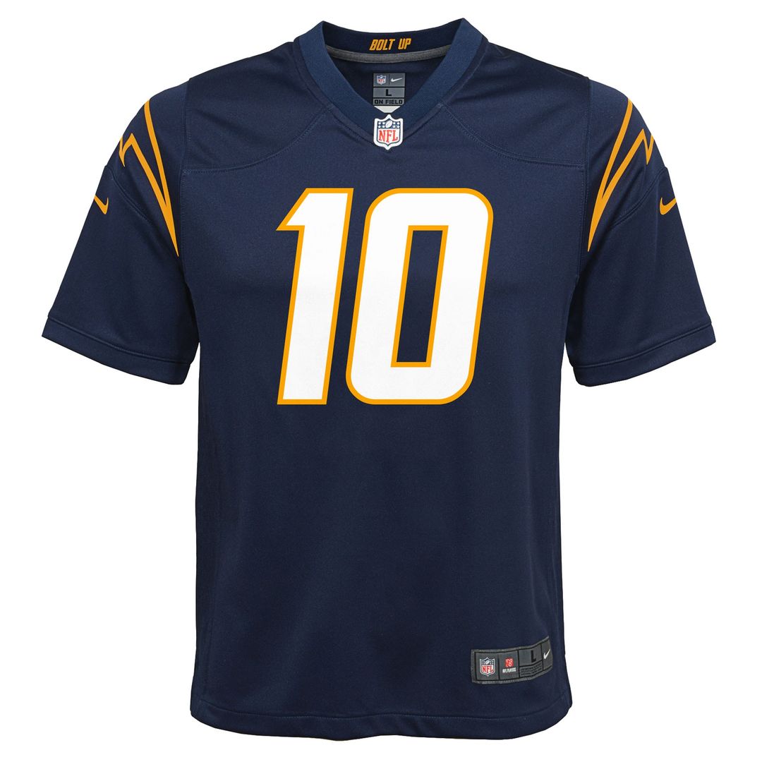 Justin Herbert Los Angeles Chargers Nike Youth Game Official Jersey - Navy