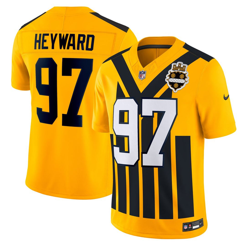 Cameron Heyward Pittsburgh Steelers Nike Alternate Vapor F.U.S.E. Limited Official Jersey - Gold