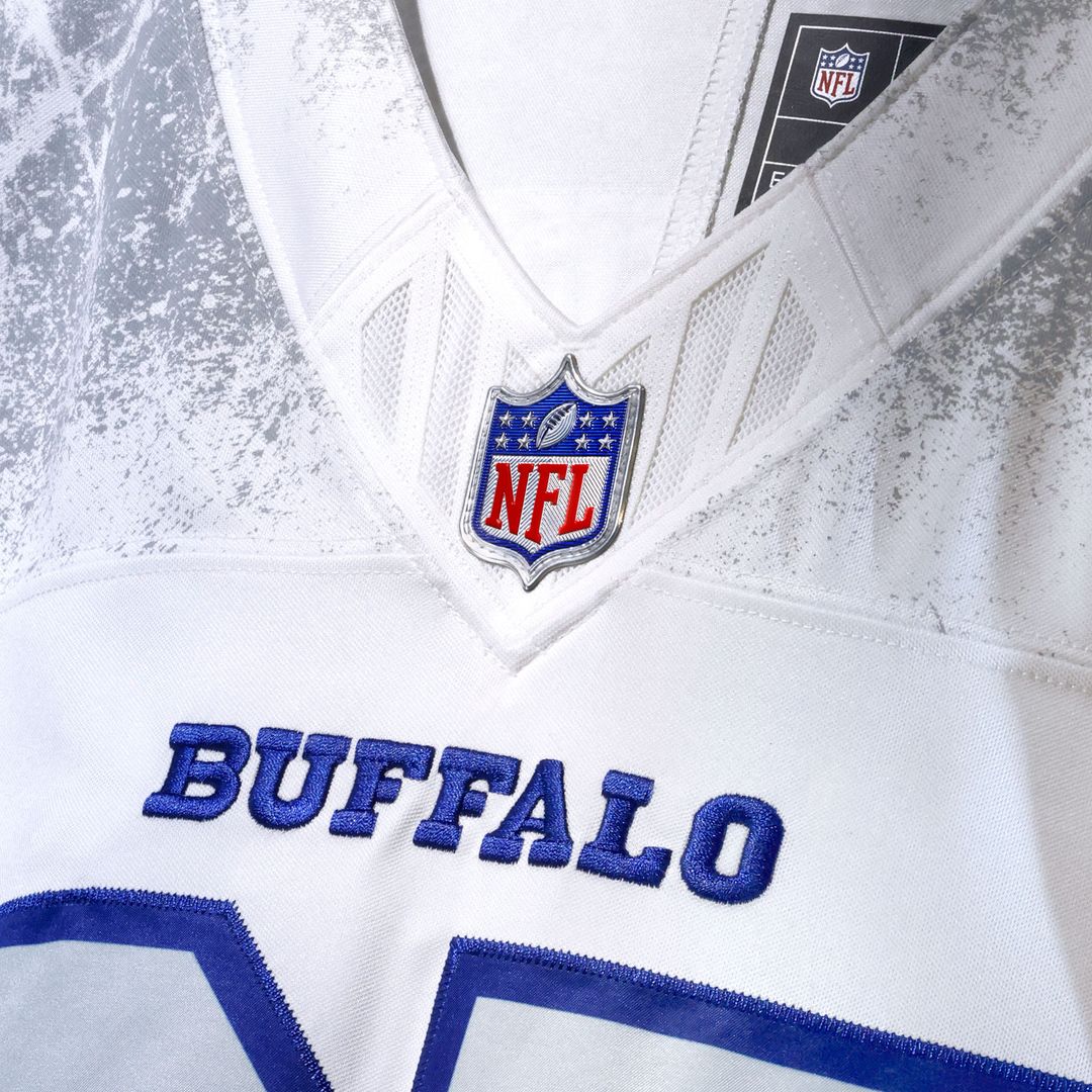 Dawson Knox Buffalo Bills Nike 2025 Rivalries Collection Stitched Limited Official Jersey - White