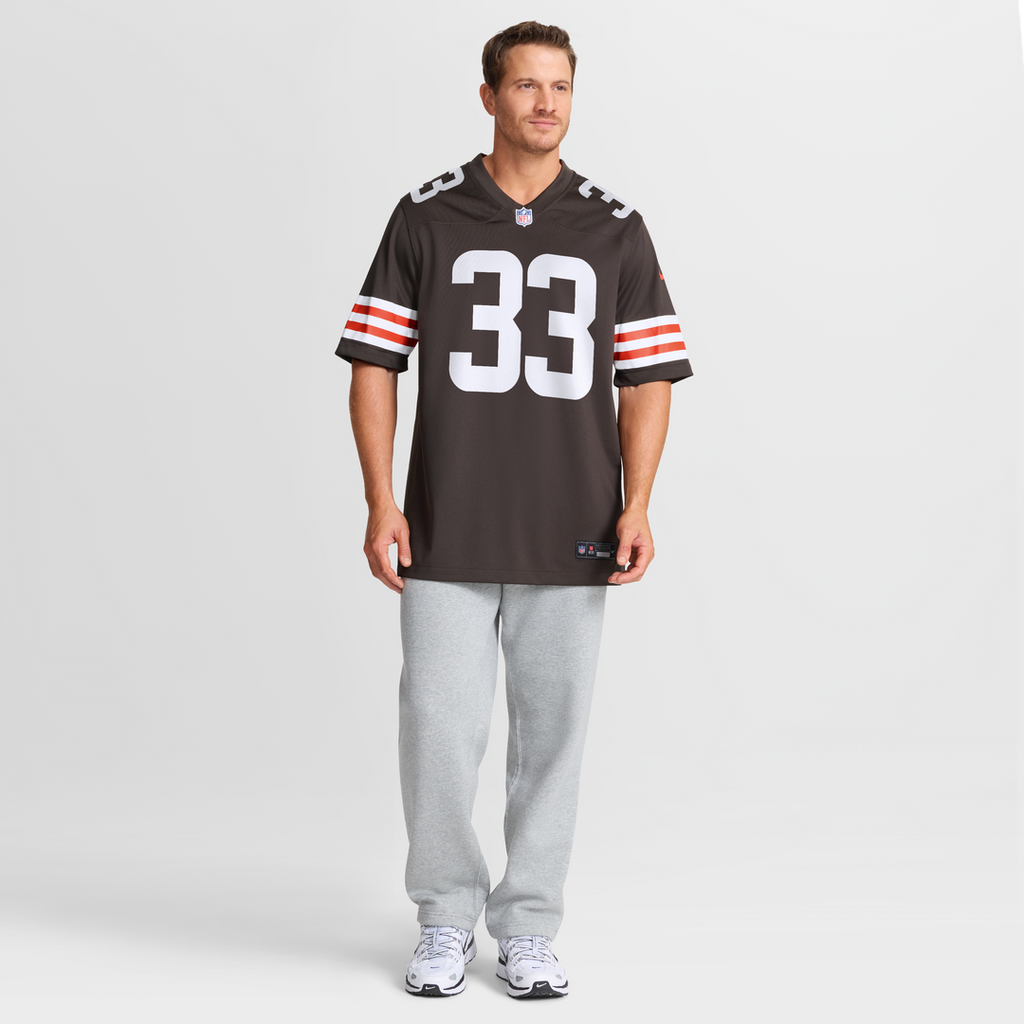 Ronnie Hickman Cleveland Browns Nike Team Game Official Jersey -  Brown