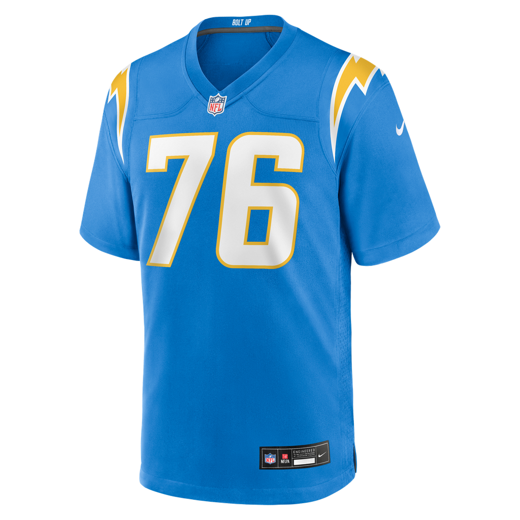 Joe Alt Los Angeles Chargers Nike  Player Game Official Jersey - Powder Blue