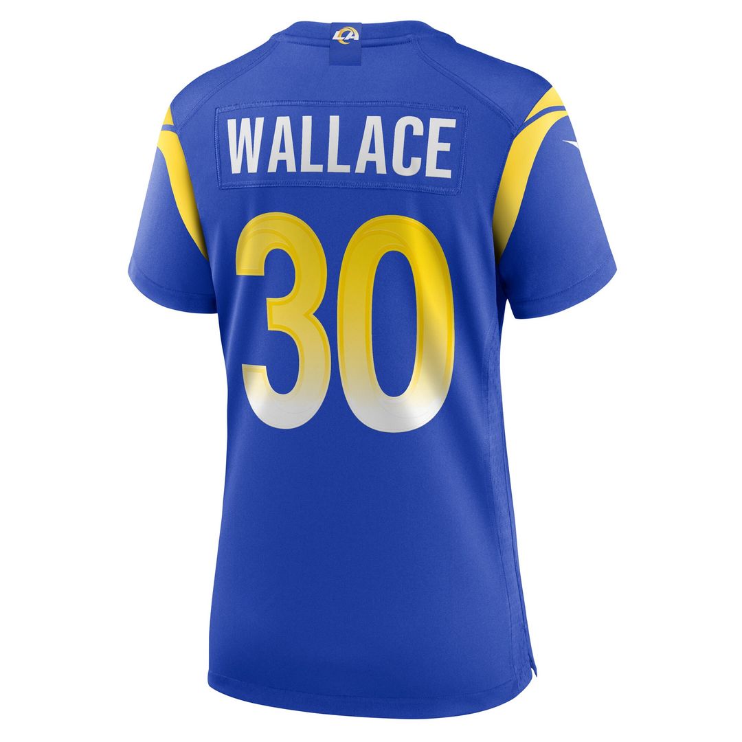 Josh Wallace Los Angeles Rams Nike Women's Game Official Jersey -  Royal