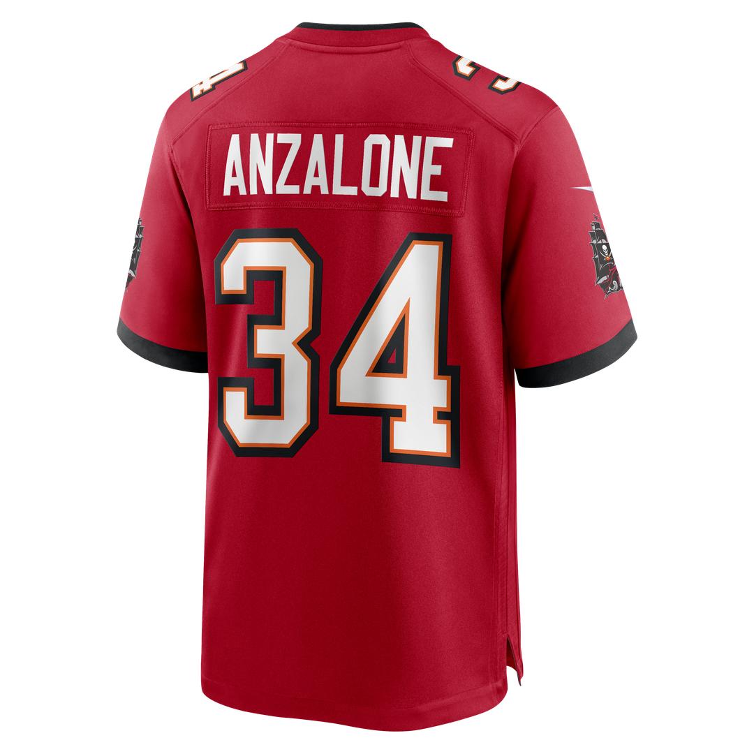 Alex Anzalone Tampa Bay Buccaneers Nike Team Game Official Jersey - Red