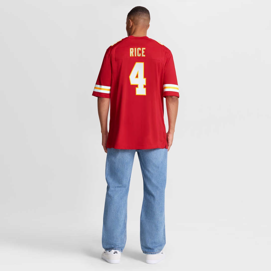 Rashee Rice Kansas City Chiefs Nike  Game Official Jersey -  Red