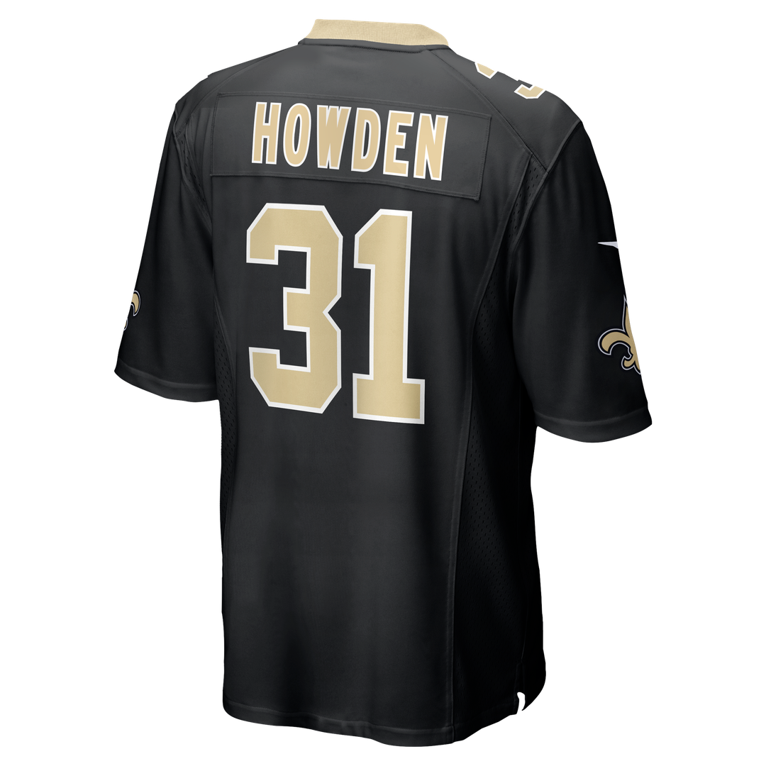 Jordan Howden New Orleans Saints Nike Team Game Jersey - Black
