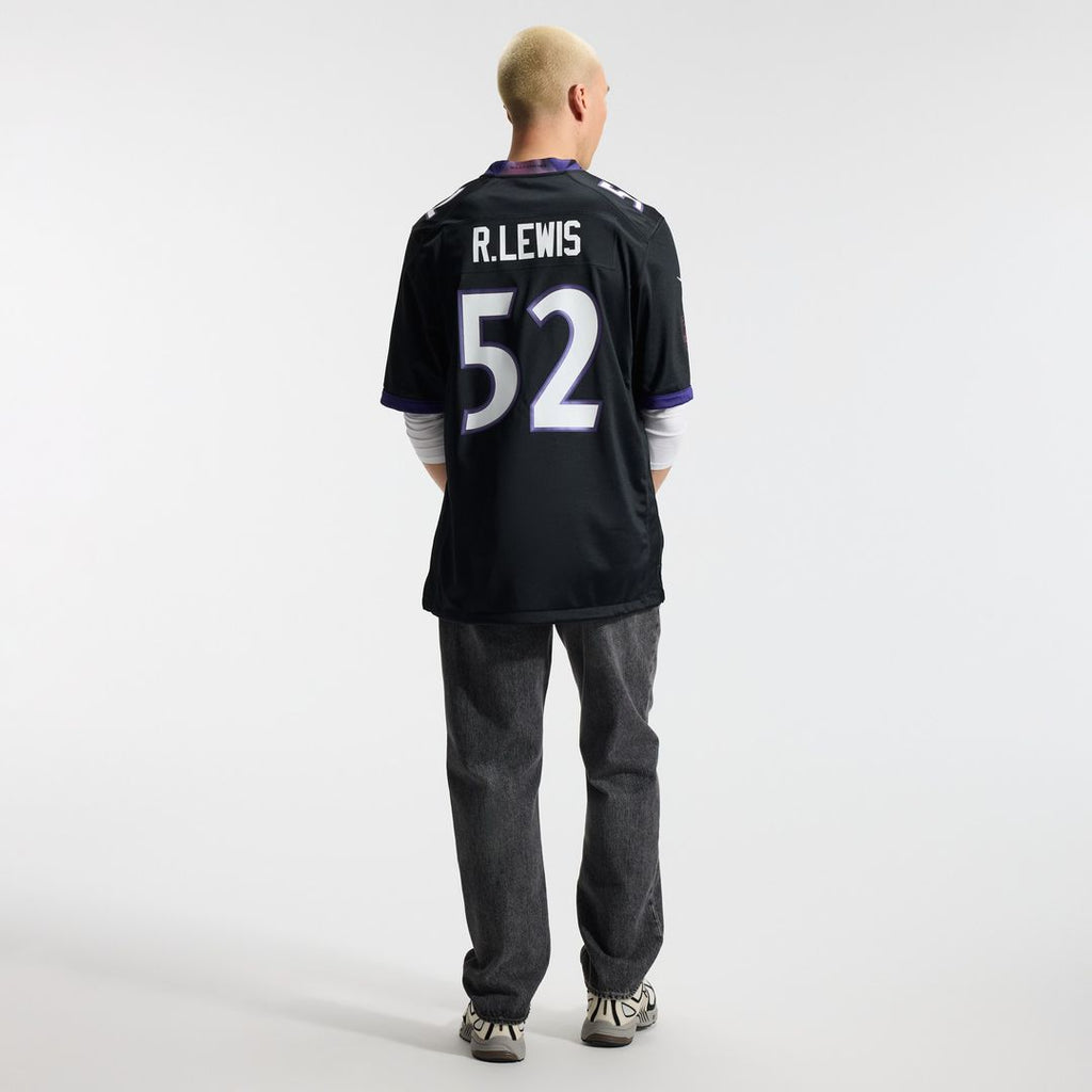 Ray Lewis Baltimore Ravens Nike Alternate Retired Player Game Official Jersey - Black