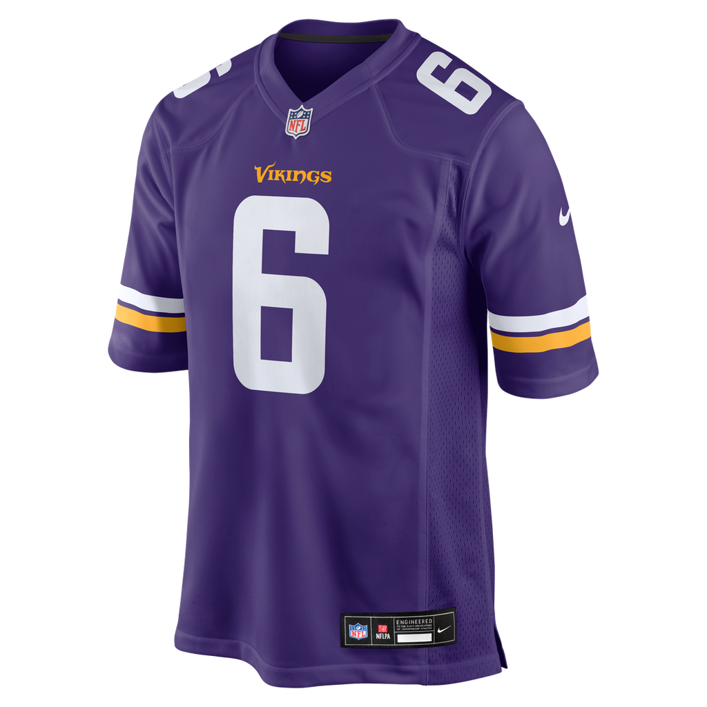Dwight McGlothern Minnesota Vikings Nike Team Game Jersey - Purple