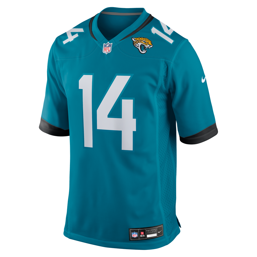 Nick Mullens Jacksonville Jaguars Nike Team Game Jersey - Teal