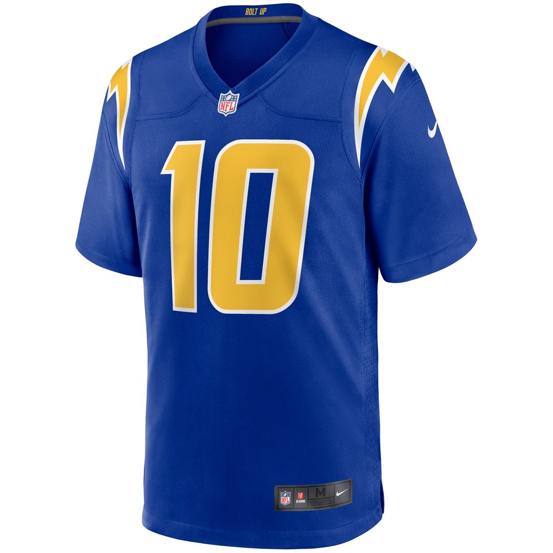 Justin Herbert Los Angeles Chargers Nike Alternate Game Official Jersey - Royal
