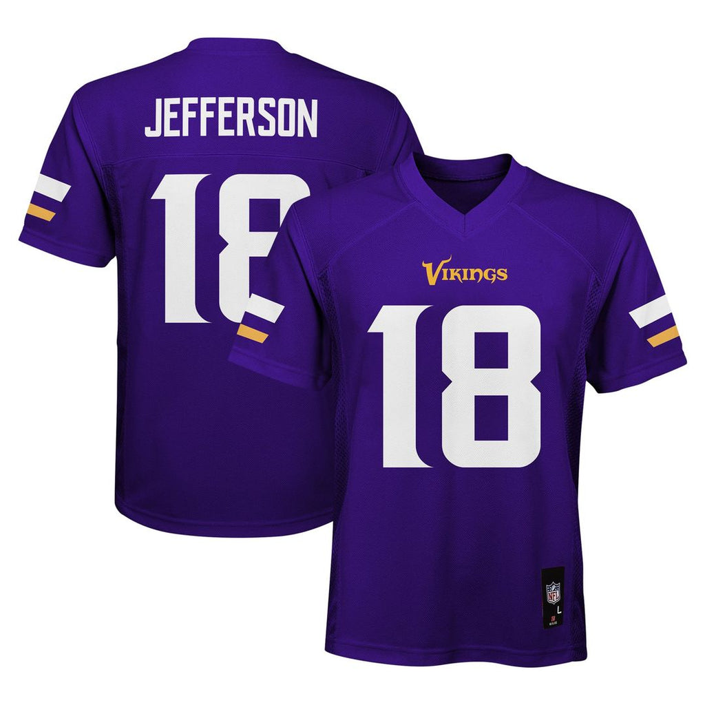 Justin Jefferson Minnesota Vikings Preschool Player Replica Jersey - Purple