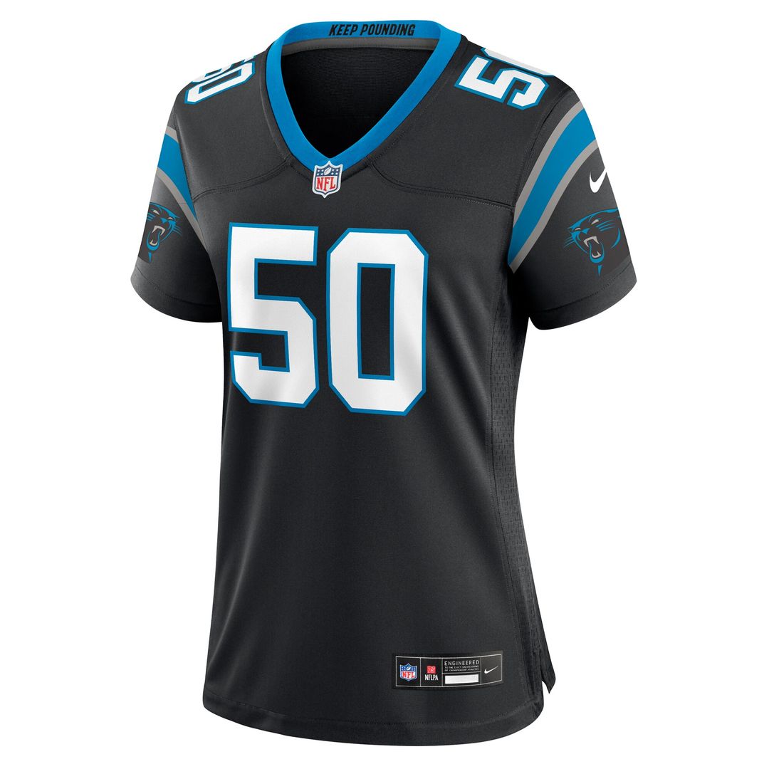 Robert Hunt Carolina Panthers Nike Women's  Game Official Jersey -  Black