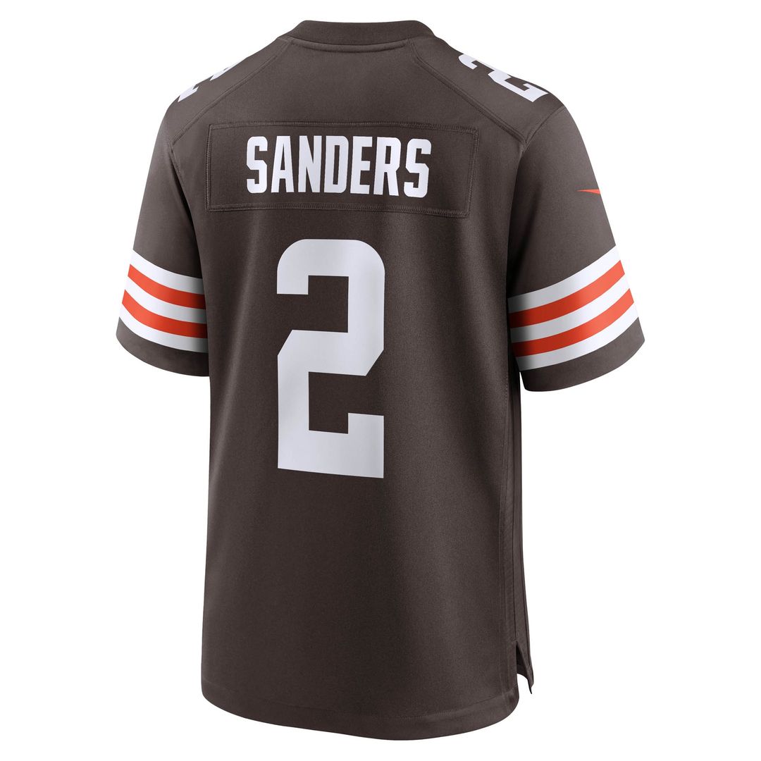 Shedeur Sanders Cleveland Browns Nike Game Jersey - Brown