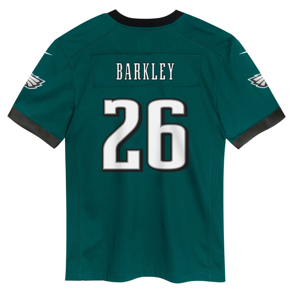 Saquon Barkley Philadelphia Eagles Nike Toddler Game Official Jersey - Midnight Green