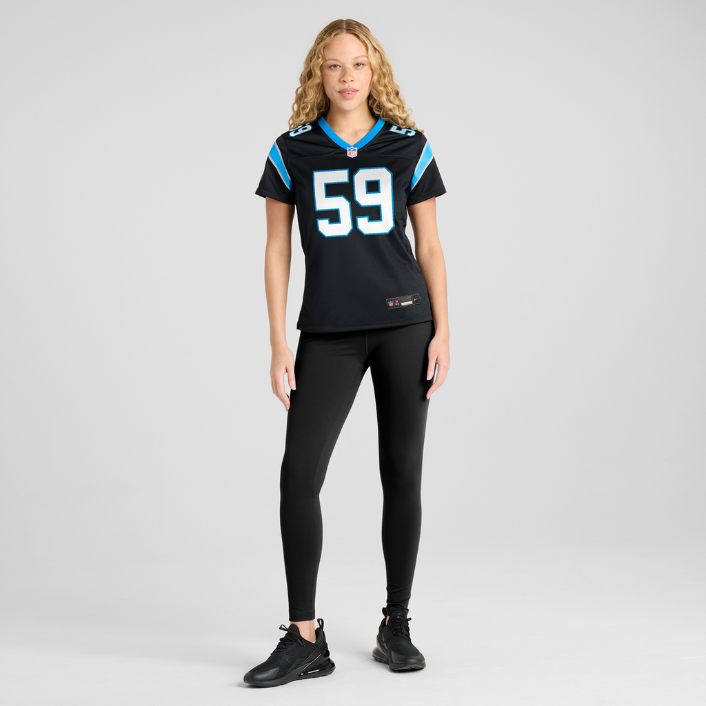 Luke Kuechly Carolina Panthers Nike Women's Team Game Jersey - Black