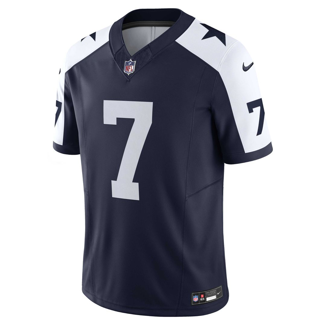 Trevon Diggs Dallas Cowboys Nike Vapor F.U.S.E. Limited Official Jersey - Navy