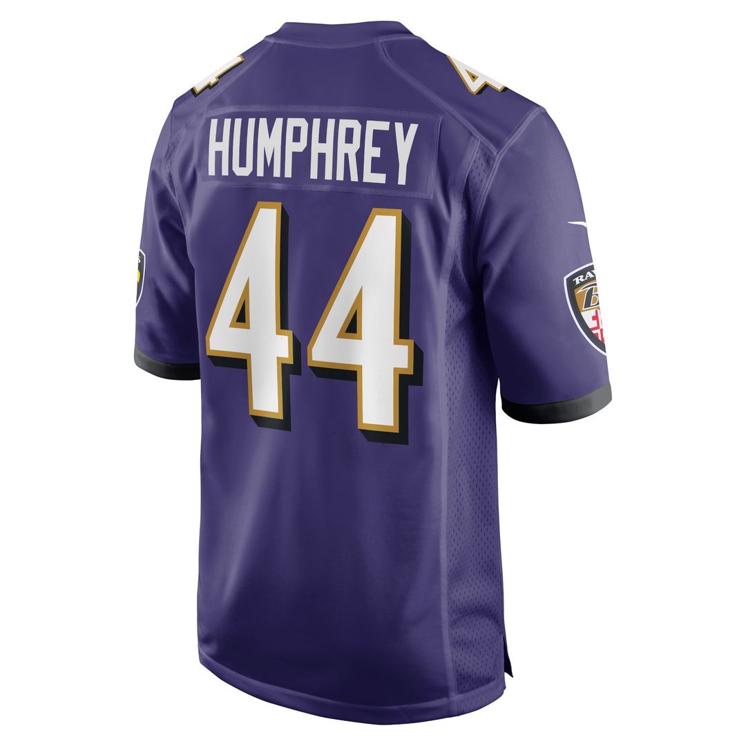 Marlon Humphrey Baltimore Ravens Nike Game Team Official Jersey - Purple