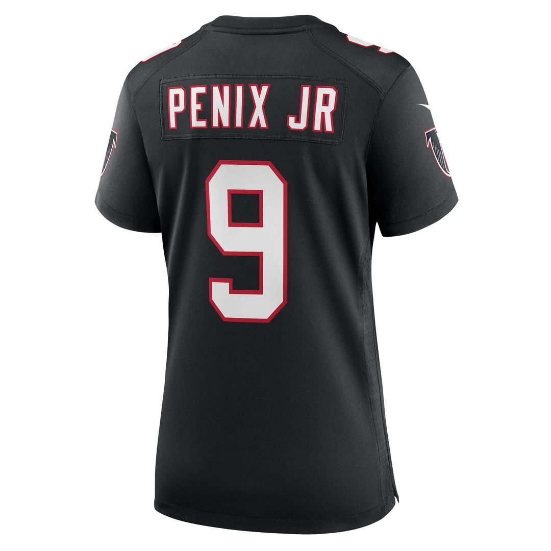 Michael Penix Jr. Atlanta Falcons Nike Women's Alternate Game Jersey - Black