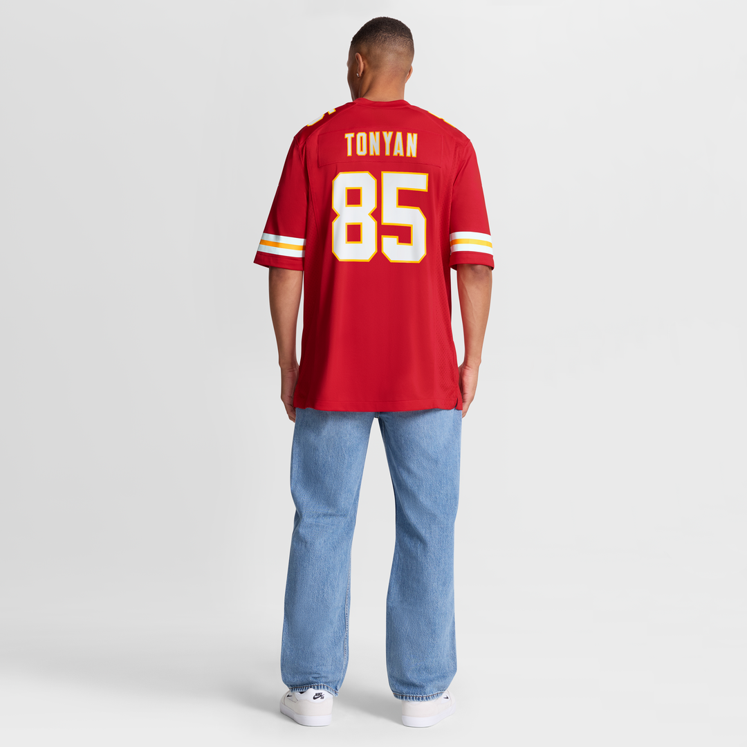 Robert Tonyan Kansas City Chiefs Nike Team Game Official Jersey -  Red