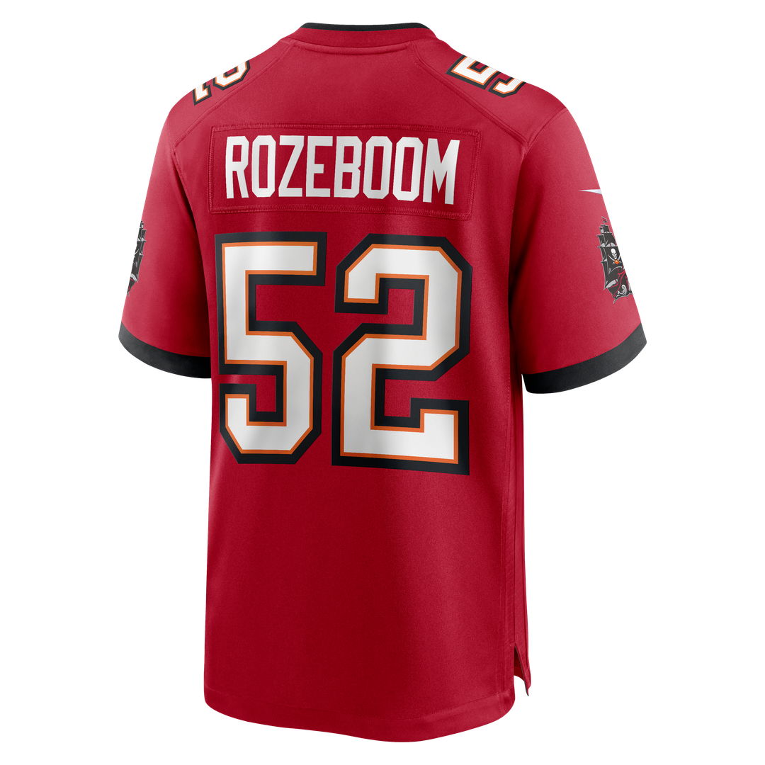 Christian Rozeboom Tampa Bay Buccaneers Nike Team Game Official Jersey - Red