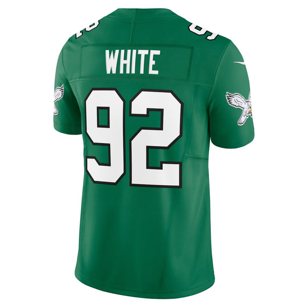 Reggie White Philadelphia Eagles Nike Alternate Vapor F.U.S.E. Limited Official Jersey - Kelly Green