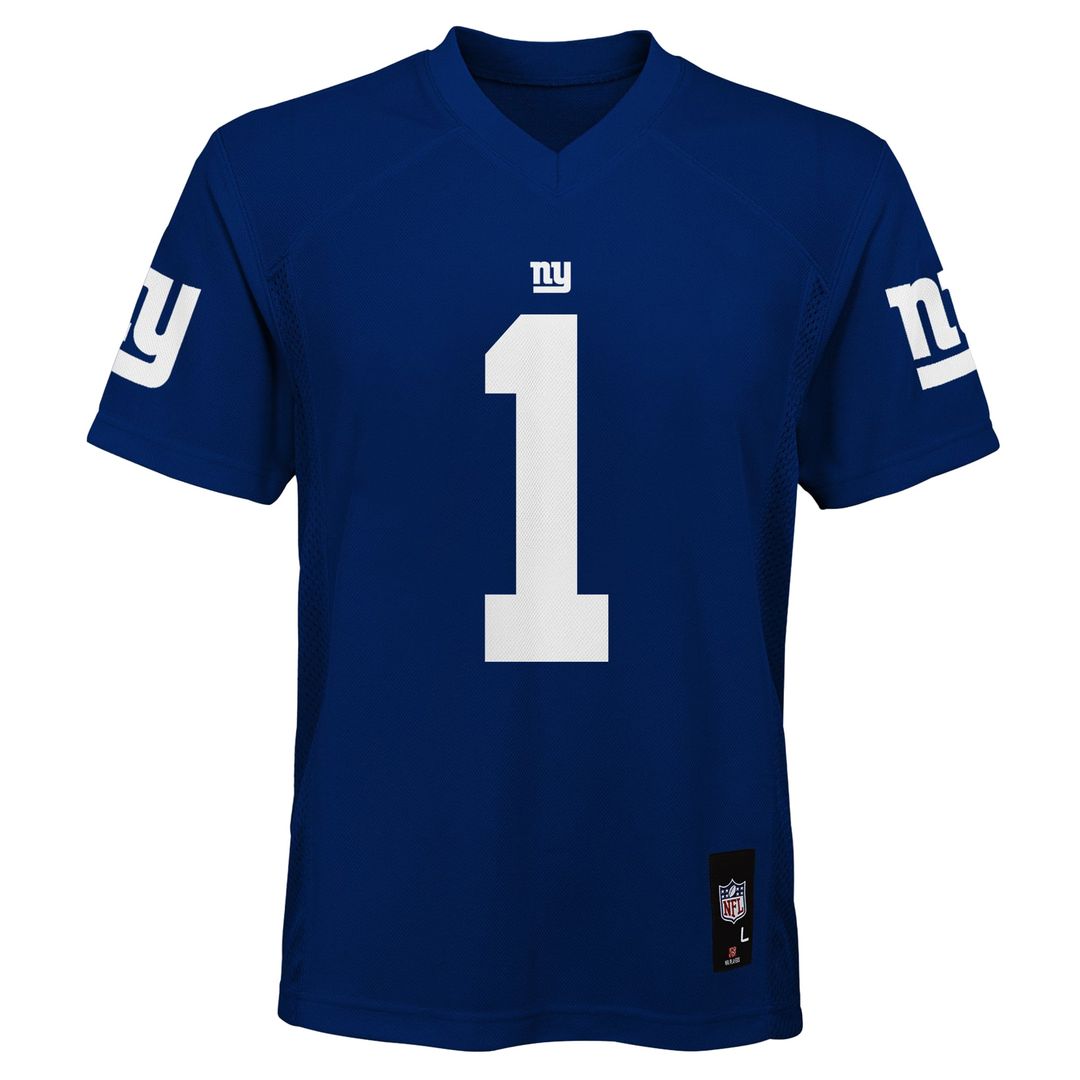 Malik Nabers New York Giants Youth Replica Player Official Jersey - Royal