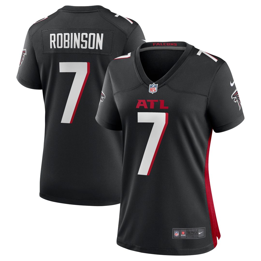 Bijan Robinson Atlanta Falcons Nike Women's Player Official Jersey - Black