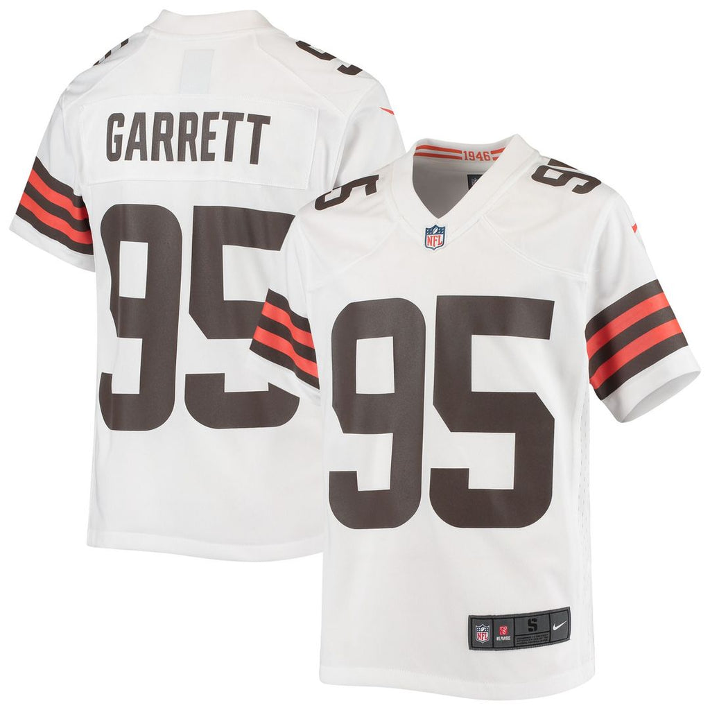 Myles Garrett Cleveland Browns Nike Youth Game Official Jersey - White