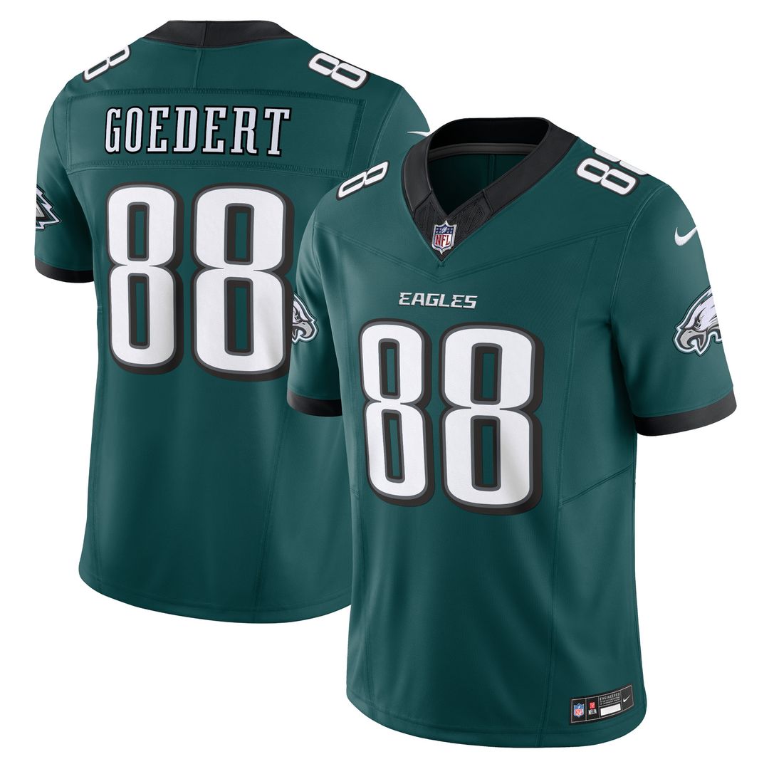 Dallas Goedert Philadelphia Eagles Nike Vapor F.U.S.E. Limited Official Jersey - Midnight Green