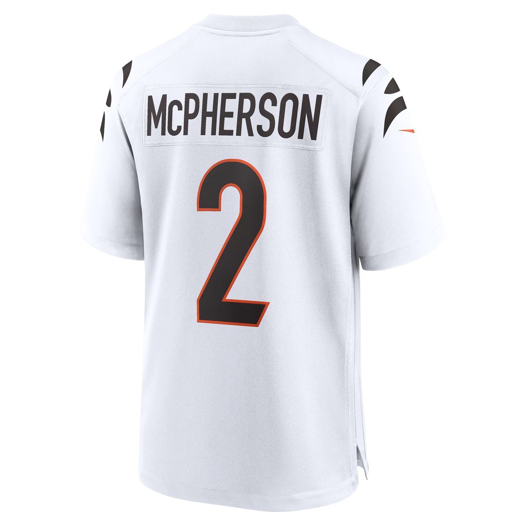 Evan McPherson Cincinnati Bengals Nike Game Player Official Jersey - White